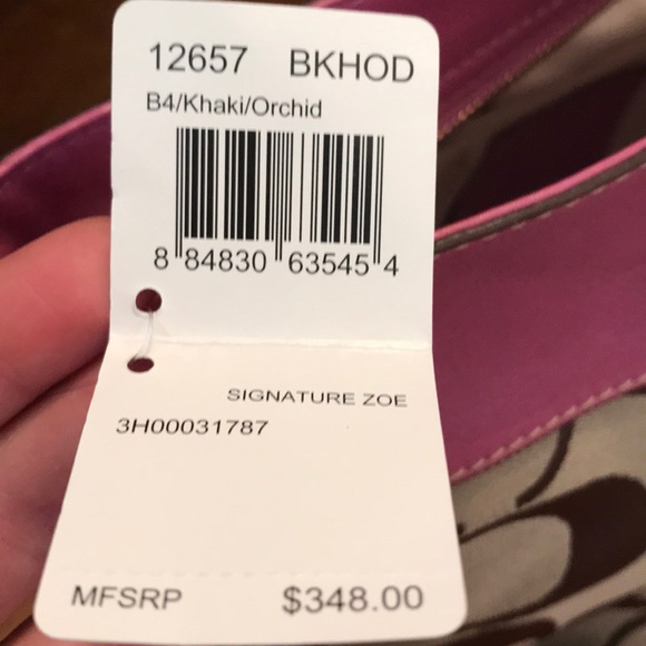 Coach Signature Zoe - Picture 7 of 8